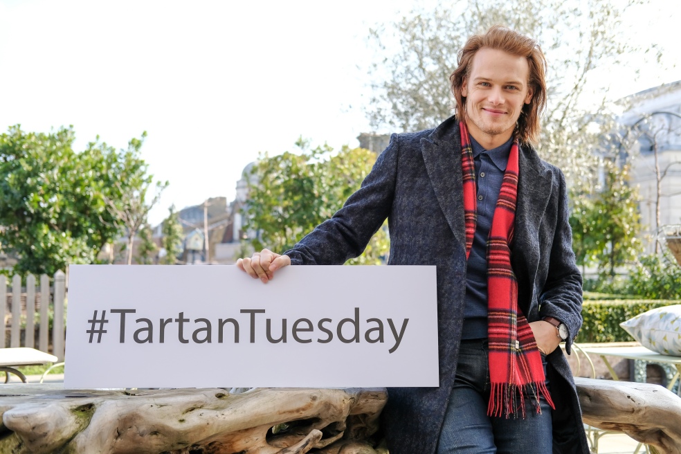 Outlander, Tartan Tuesday, Sam Heughan